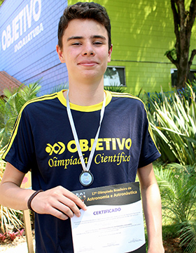  Medalha de prata  -  OBA 2014