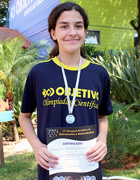  Medalha de prata  -  OBA 2014