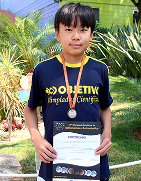  Medalha de bronze  -  OBA 2014