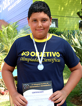  Medalha de prata  -  OBA 2014