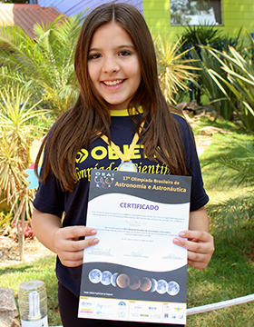  Medalha de ouro  -  OBA 2014