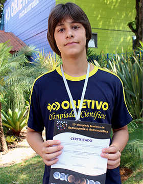  Medalha de prata  -  OBA 2014