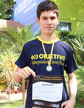  Medalha de ouro  -  OBA 2014
