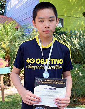  Medalha de prata  -  OBA 2014