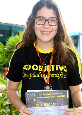  Medalha de Bronze OBA 2015 - 