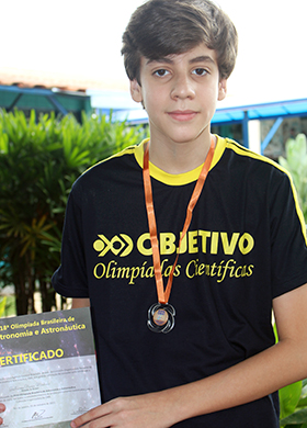  Medalha de Bronze OBA 2015 - 