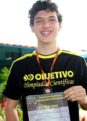  Medalha de Bronze OBA 2015 - 